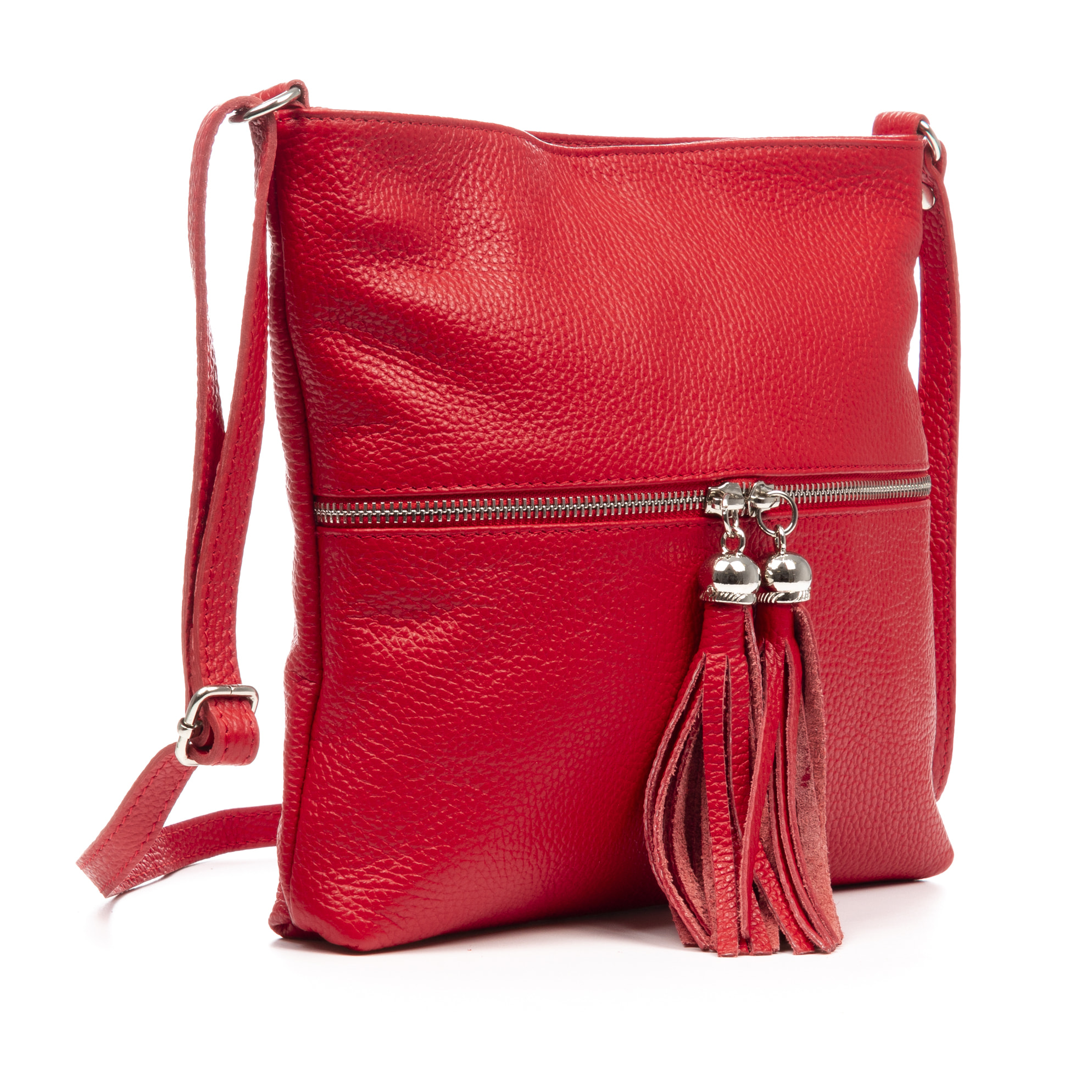 Altino borsa a tracolla donna. Pelle autentica finitura Dollaro.