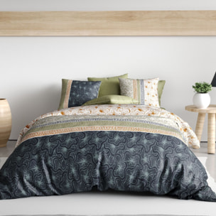 Parure Housse De Couette 100% coton 71fils Bella