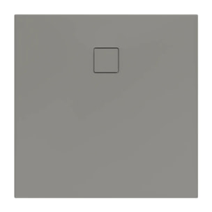 Receveur antidérapant Planeo acrylique gris