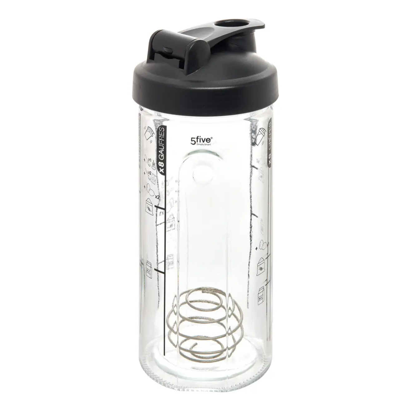 Shaker pour crêpes Essentiels 800ml en verre