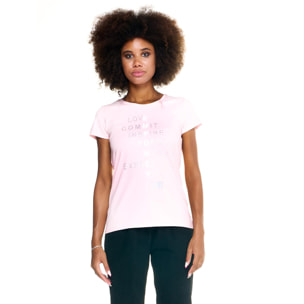 T-shirt Leone donna con maniche corte Leisure