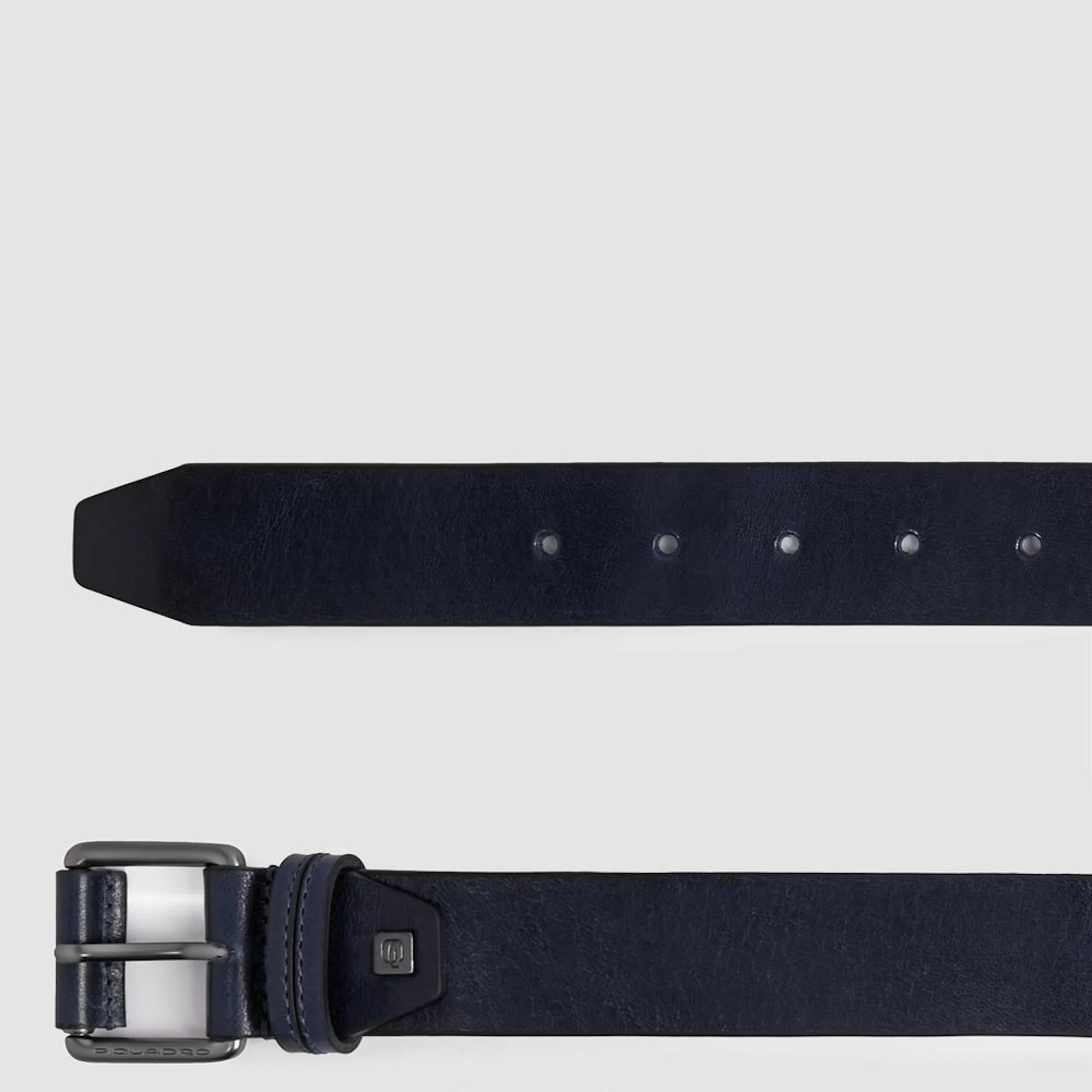 Piquadro Cintura in pelle con fibbia ad ardiglione