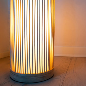 Lampadaire en bambou naturel - Huron