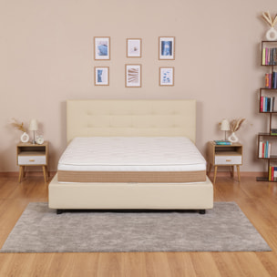 Materasso Memory 5 strati mod. ZEN COMFORT Matrimoniale mis. 160x200 alto 25cm rivestimento sfoderabile - Sleepy Italy