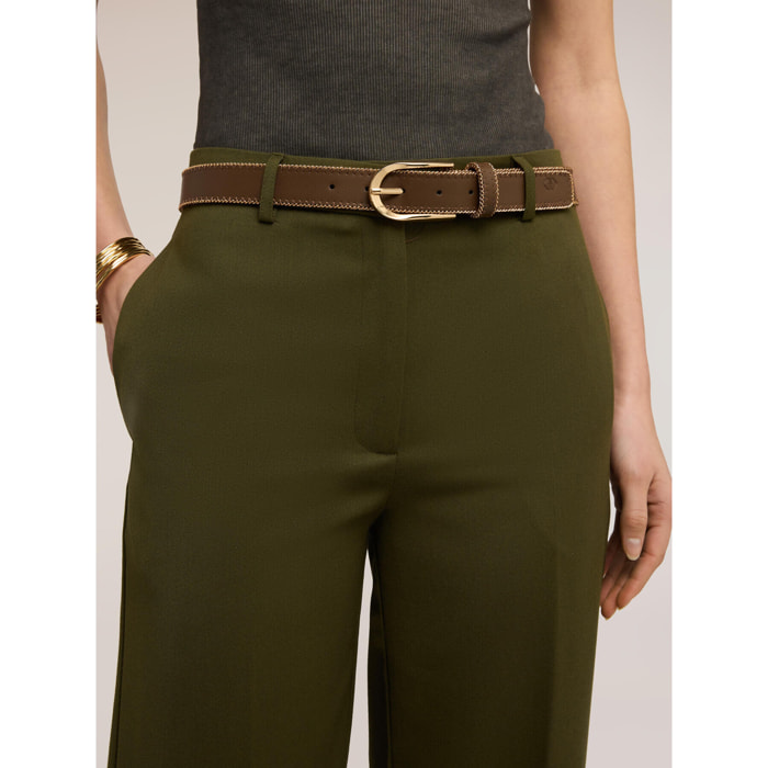 Motivi - Cintura con intreccio a catena - Marrone