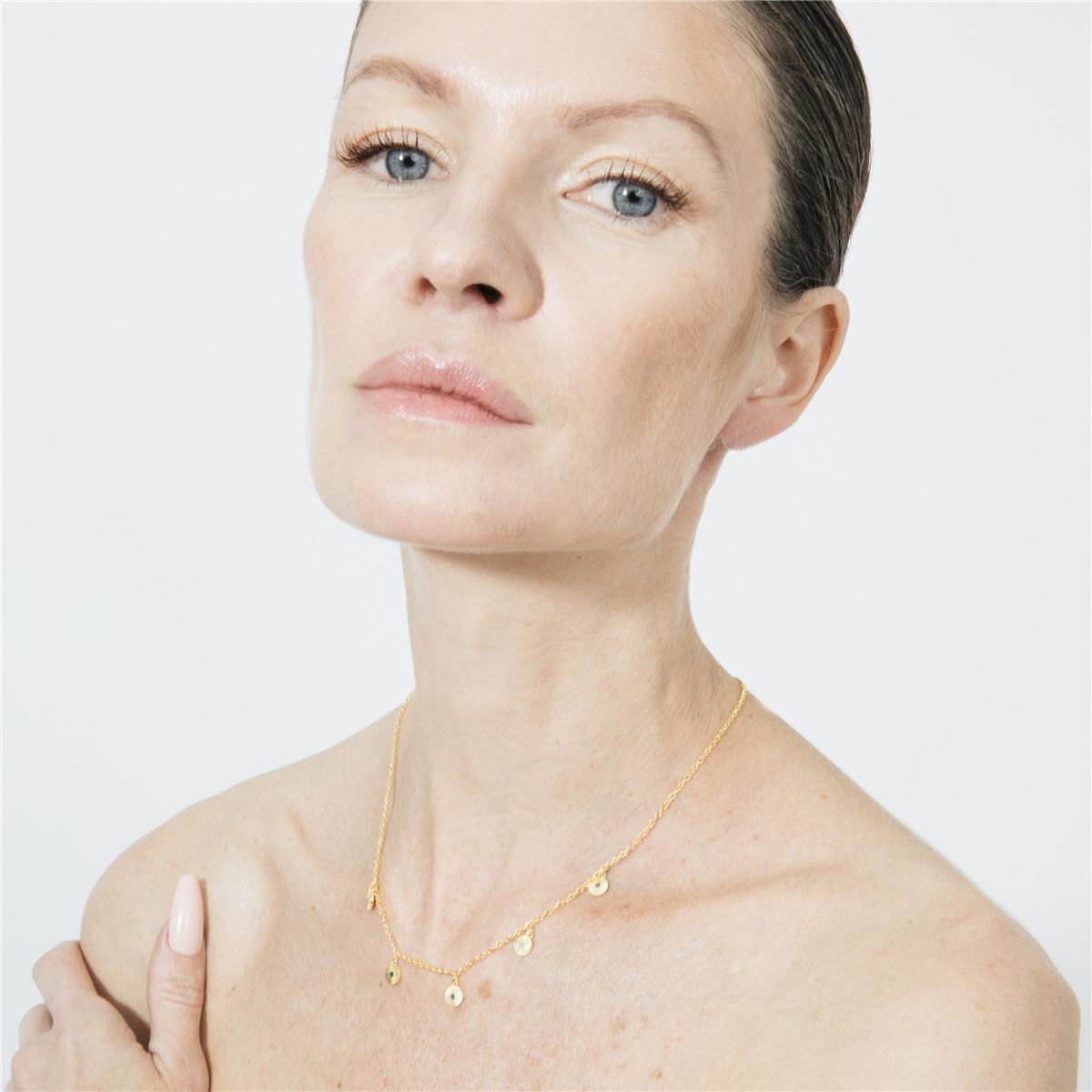 Collar Lux by Lux acabado en Oro amarillo de 18 Kts