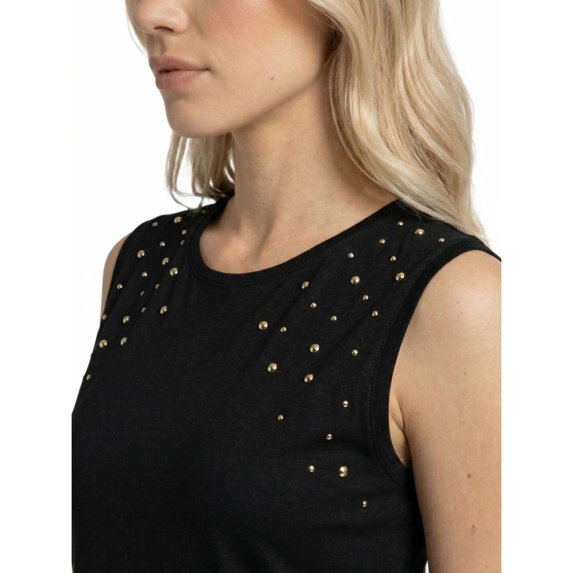 Camiseta sin mangas elegante para mujer