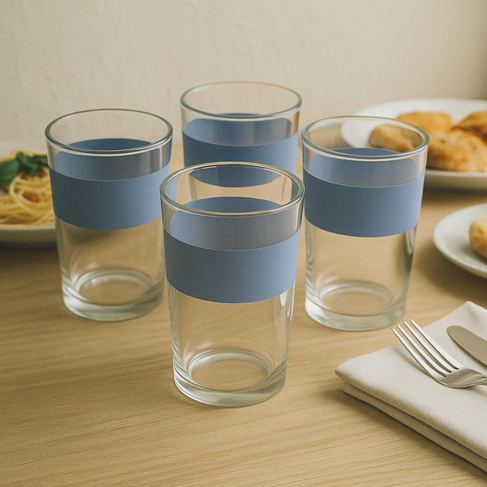 Juego de 4 vasos de 0,5l noia san ignacio