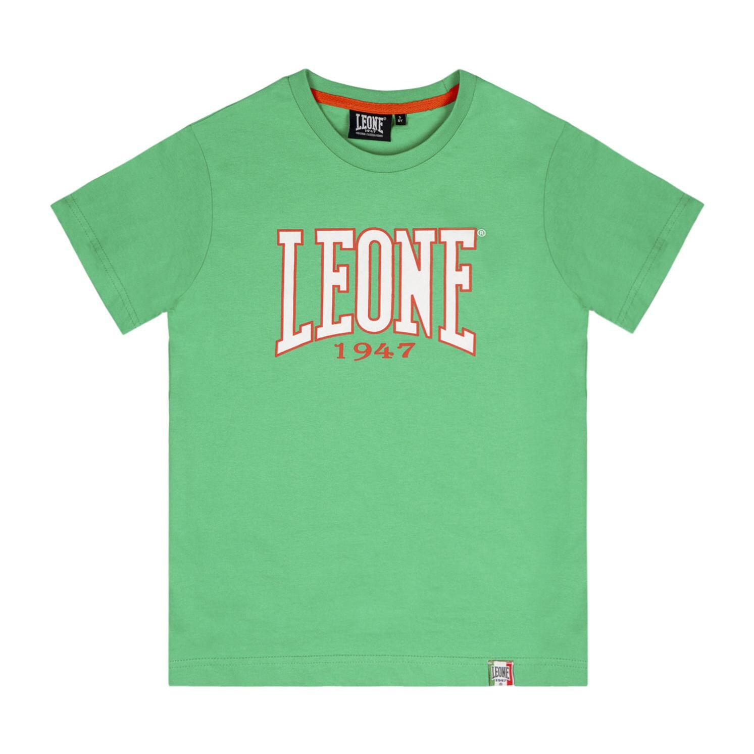 T-shirt da bambino in cotone Leone New Basic