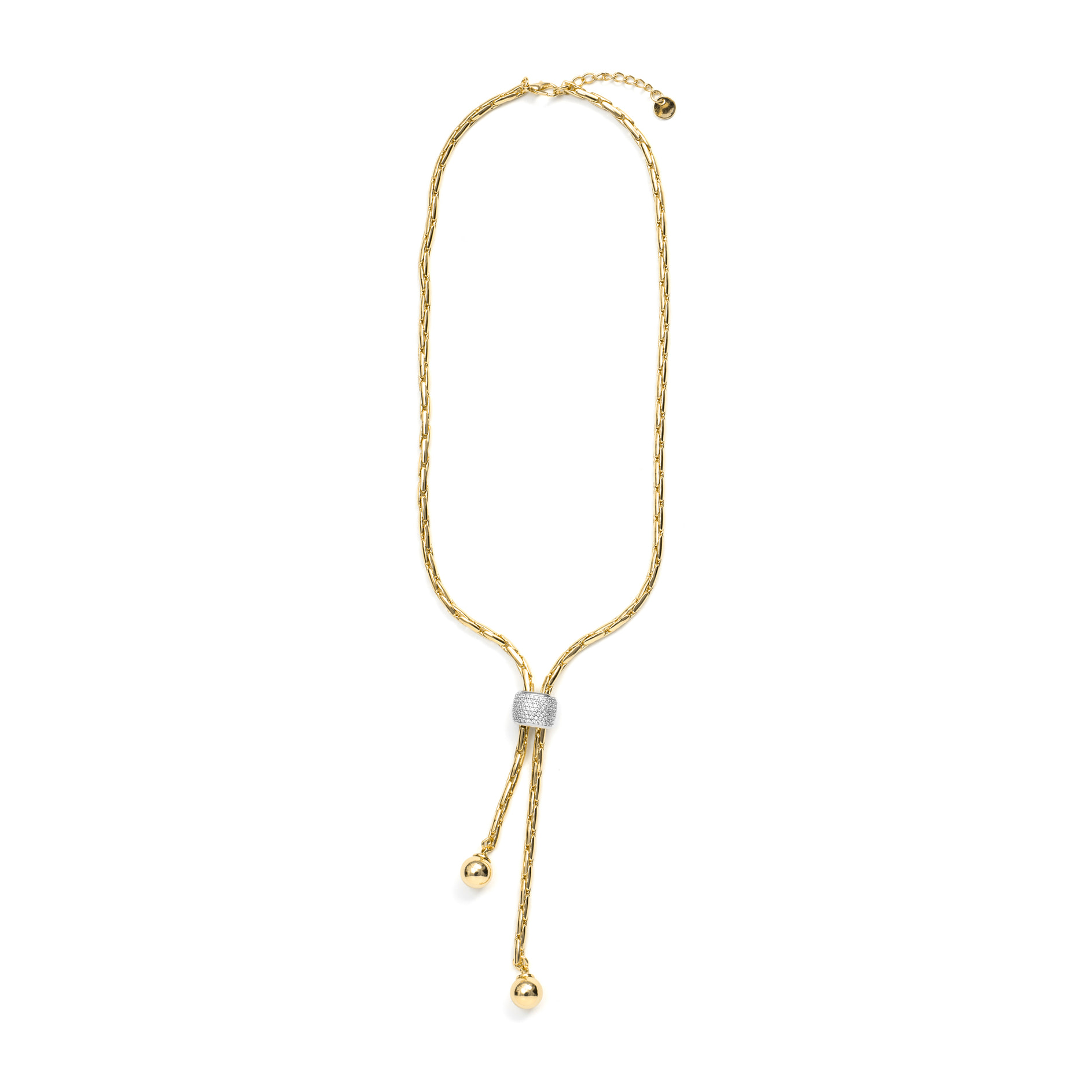Collar Cymui acabado oro amarillo 18k