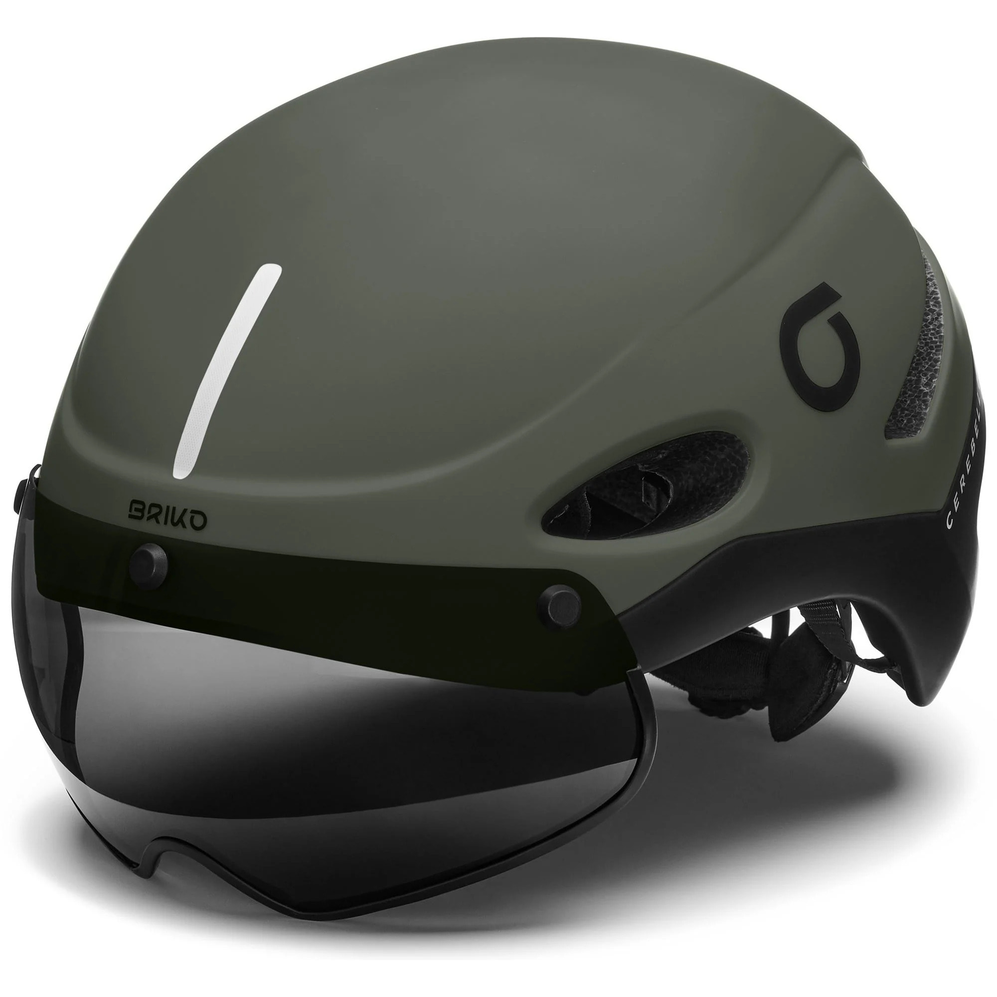 Caschi Briko Uomo Donna Grigio E- One Visor