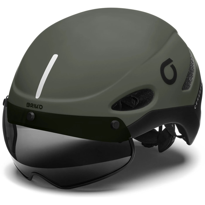 Caschi Briko Uomo Donna Grigio E- One Visor