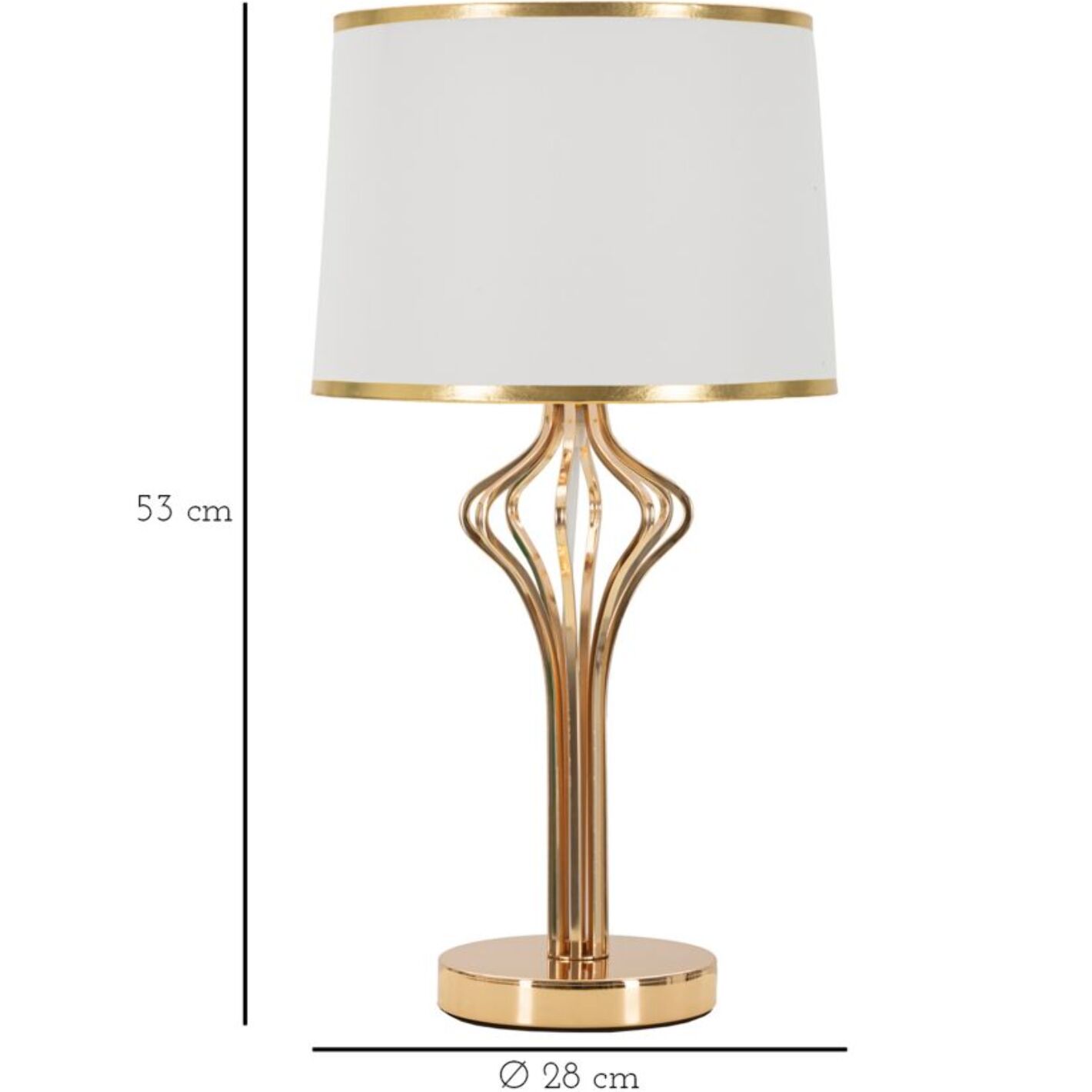 LAMPADA DA TAVOLO SLIMMY CM Ø 28X53