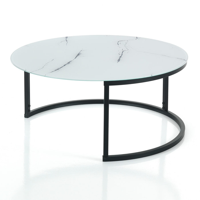 Tomasucci Grande table basse GABRIEL EVO Blanc