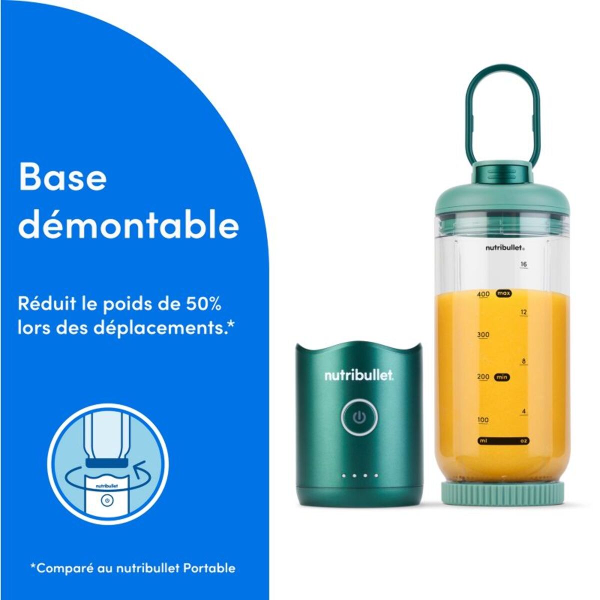 Blender NUTRIBULLET FLEX - Evergreen NBP013GR