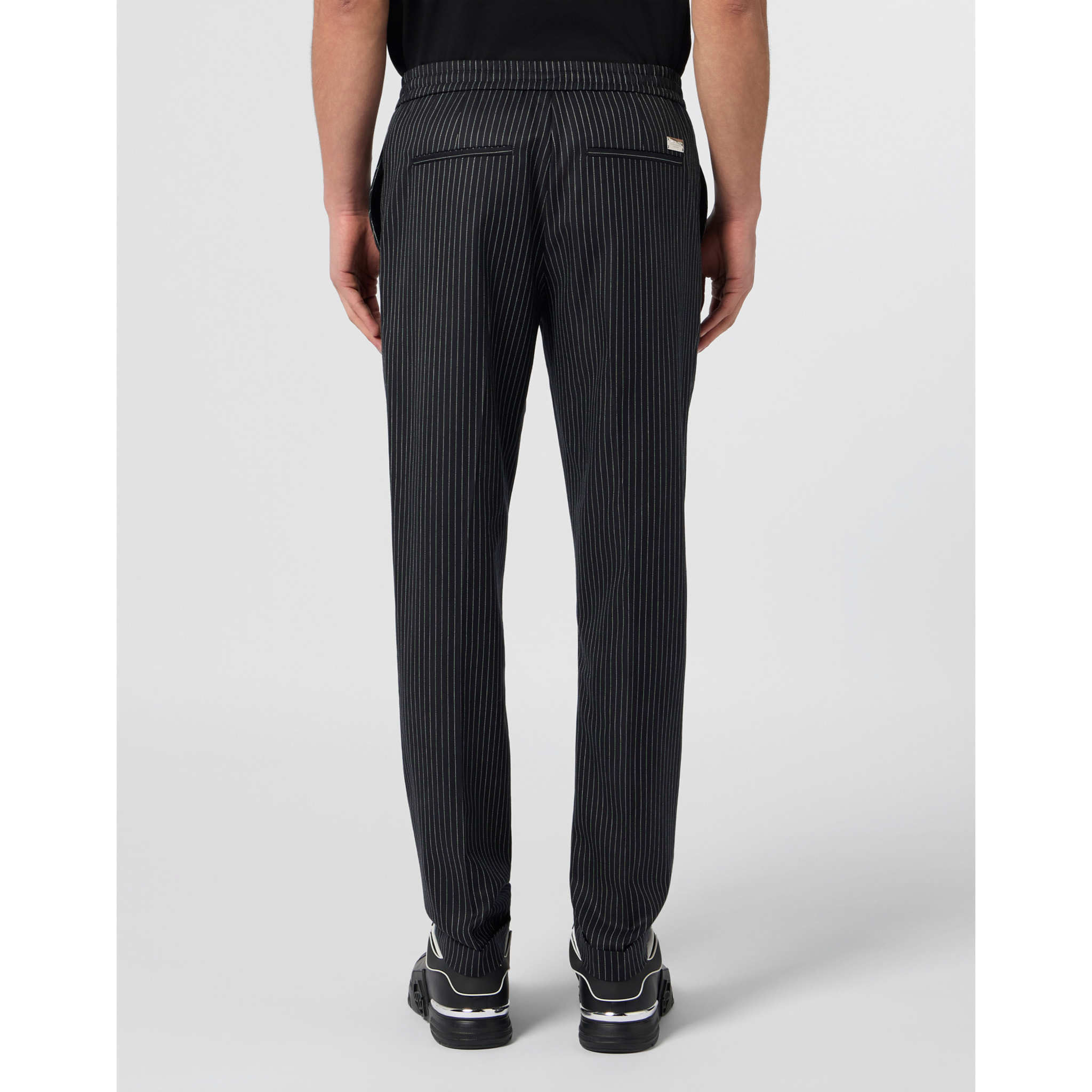 PHILIPP PLEIN Classic Tracksuit Pants Stripes Stripes