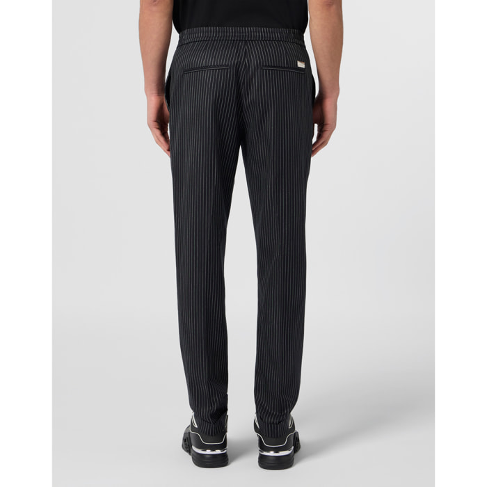 PHILIPP PLEIN Classic Tracksuit Pants Stripes Stripes