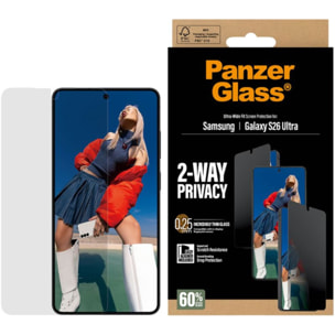 Protège écran PANZERGLASS Samsung Galaxy S26 Ultra Privacy