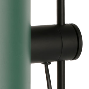 GUADALUPE Lampe de table noire/vert
