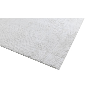Tapis rectangulaire ivoire à motifs 160 x 230 cm SISSI