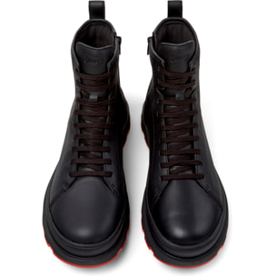 Botines - CAMPER Brutus+ - Negro - Cuero liso