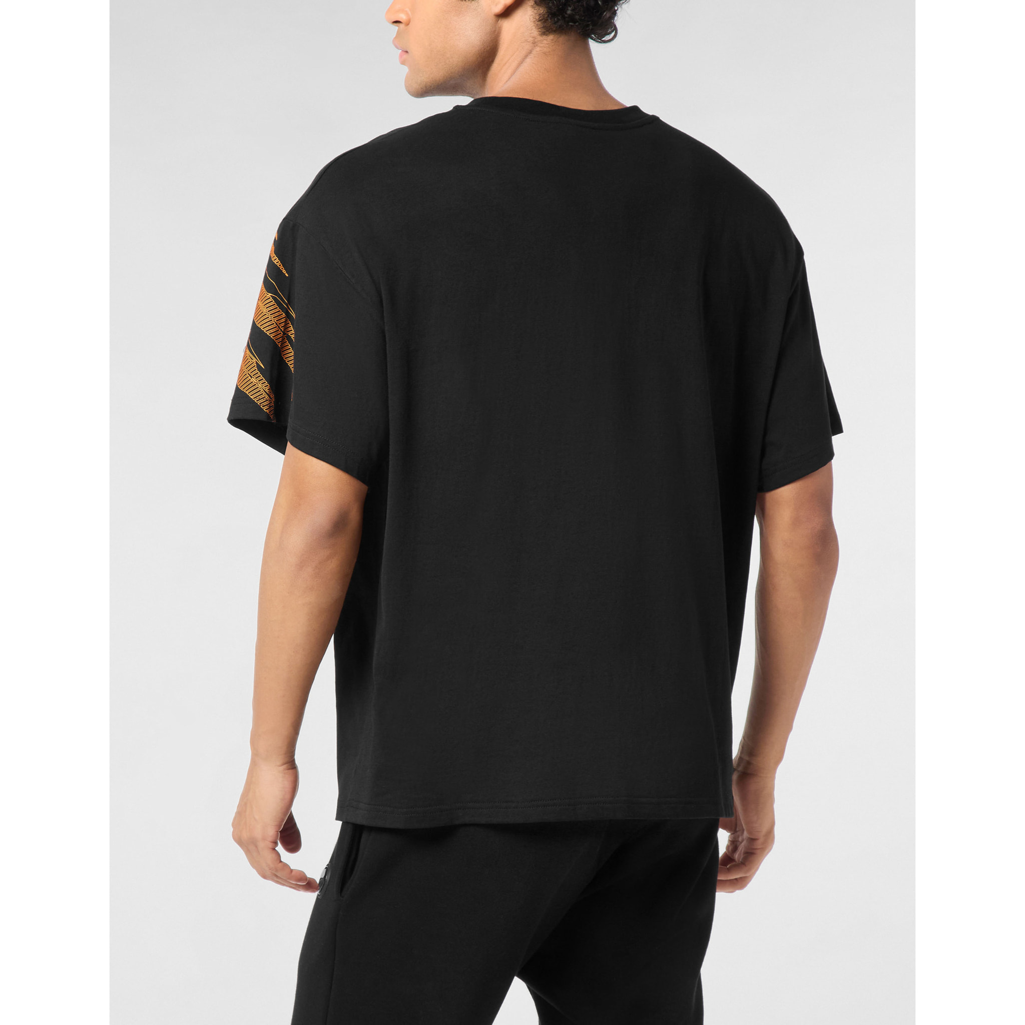 PLEIN SPORT Camiseta Cuello Redondo Ss SCRATCH