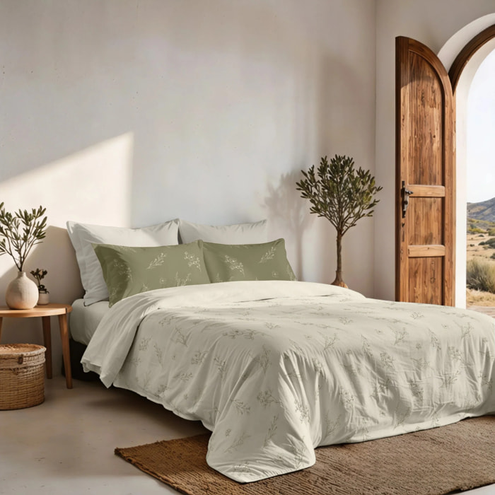 Housse de couette 100 % coton 80 fils Orba
