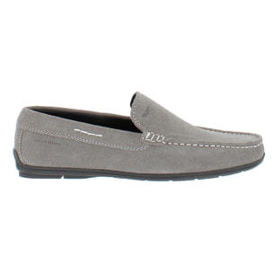 Armata di Mare Scarpe Uomo Mocassini in Vera Pelle Comfort con Soletta Rimovibile in Memory Foam AMU SS23F380 Grey