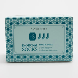 Confezione regalo di 3 calzini stampati