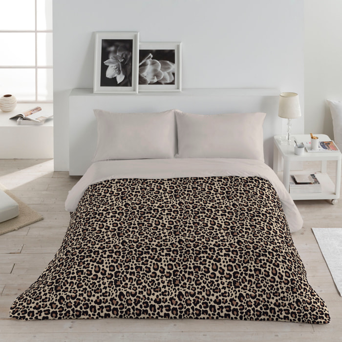 Funda Nórdica Estampada 2/3 piezas - 100% Microfibra Poliéster - Leopard