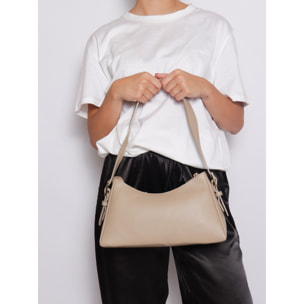 Borsa a mano da donna Made in Italy - Modello Calliope - 100% pelle - 31.0 x 17.0 x 10.0 cm