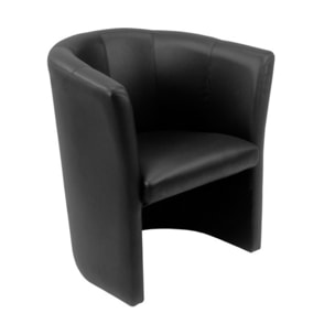 Fauteuil cabriolet en simili - LILOU