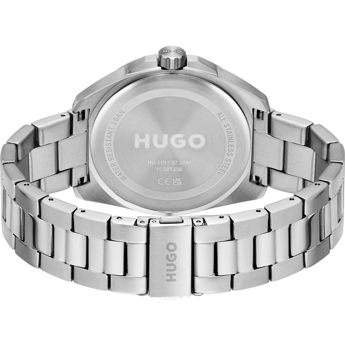 Reloj Hugo 1530242 Hombre Analogico Cuarzo con Correa de Acero inoxidable