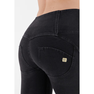 Jeggings push up WR.UP® 7/8 superskinny vita alta con bottoni