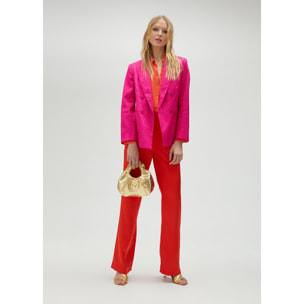 Pantaloni Flare Rossi