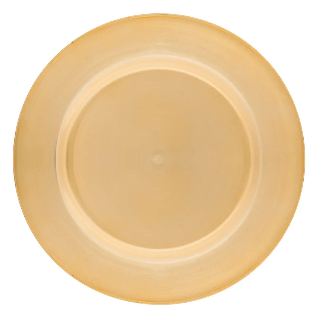 ASSIETTE PRES LISSE DORE