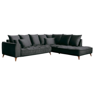 Canapé d'Angle Droit Tissu Altamo, 4 Places, Housse Déhoussable, Style Scandinave