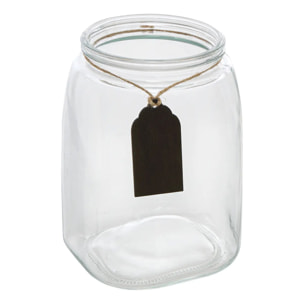 Bonbonnière Bonby ronde 2L transparent