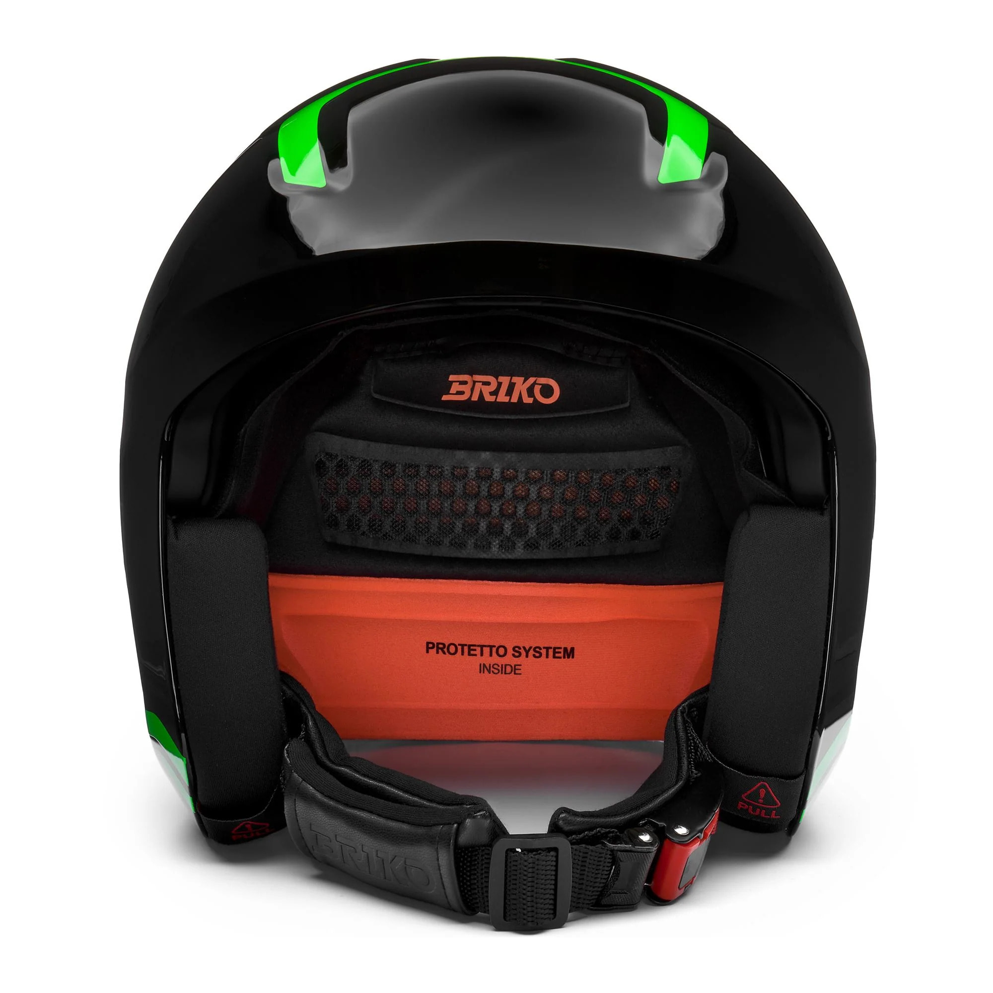 Caschi Briko Uomo Donna Nero Vulcano 2.0 Mips