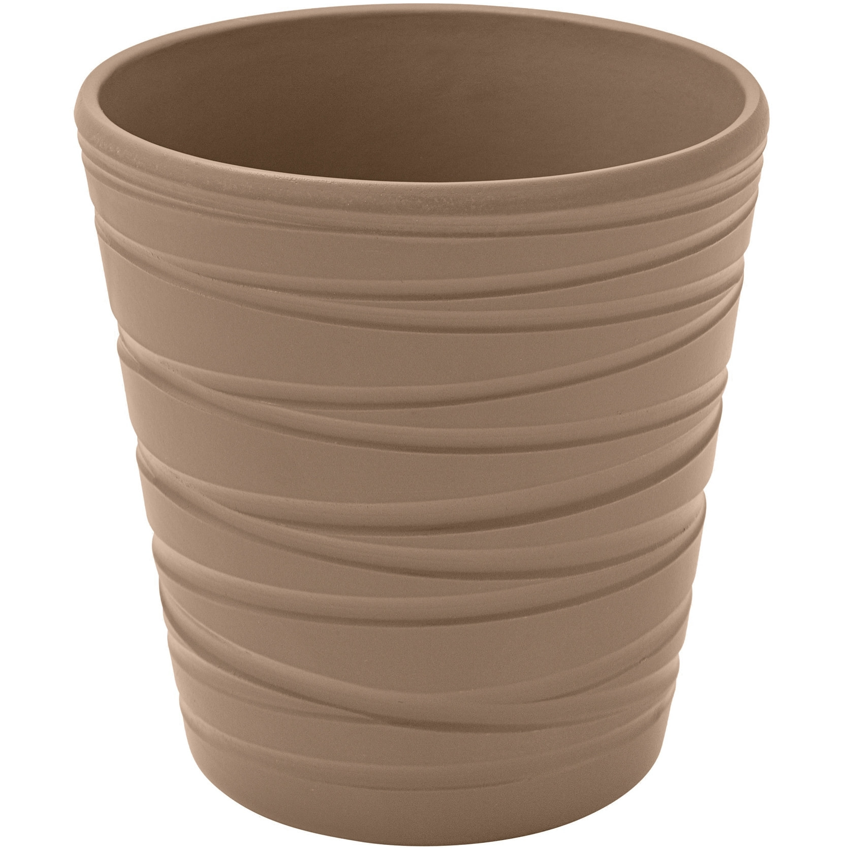 Vaso Ceramica - Pezzi 6 - 13X14X13 - Colore: Marrone - Bianchi Dino - Decori Casa E Complementi