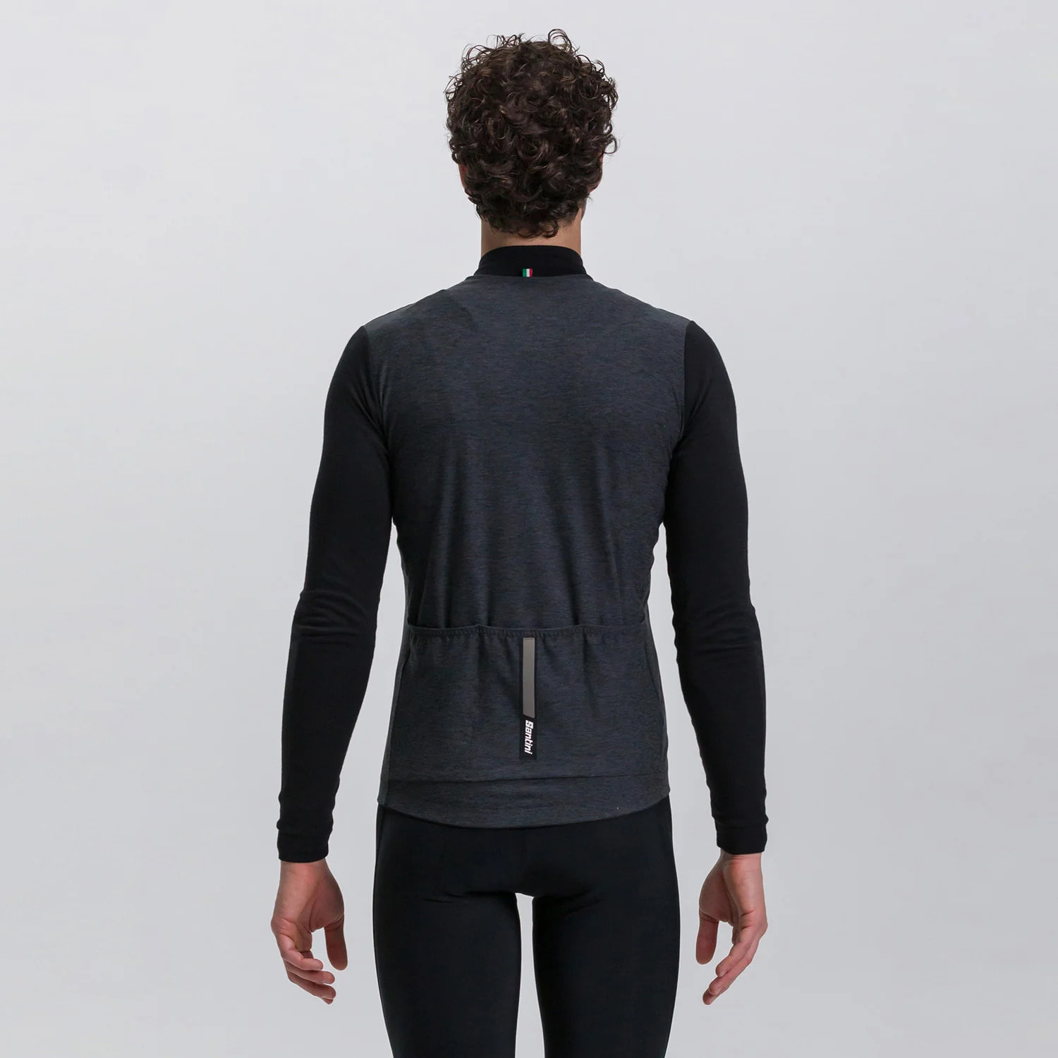 Pure Men's Long Sleeve Jersey - Noir - Noir
