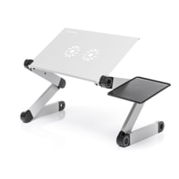 Tavolo Regolabile Multifunzione per Computer Portatile Omnible - Grigio