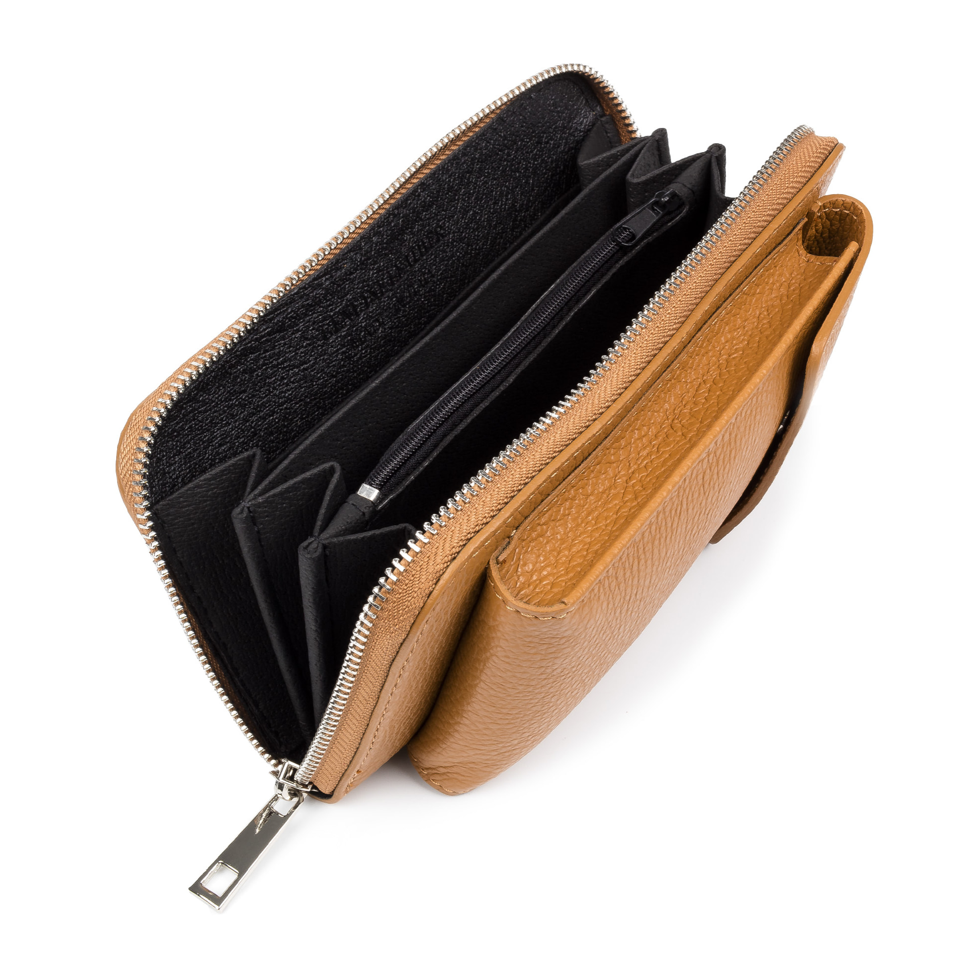 Carmina Cartera Mujer Mujer.Piel auténtica Dollaro.