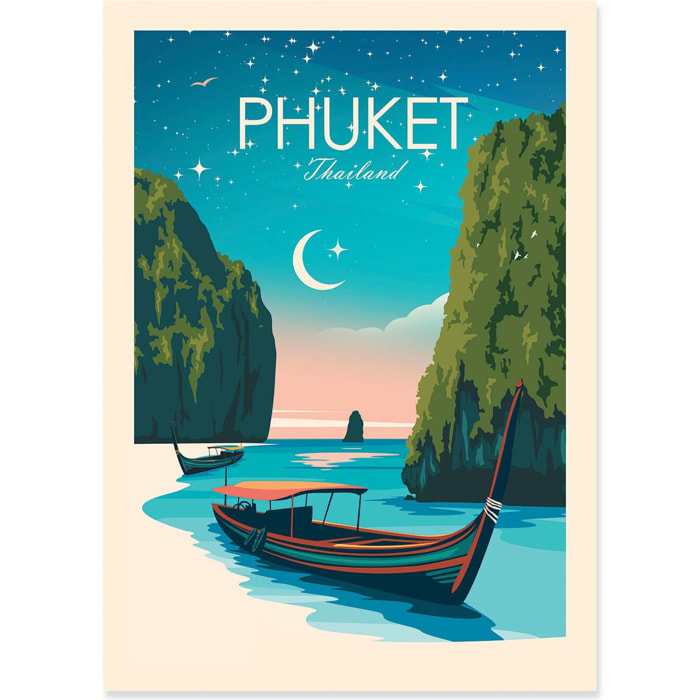 Affiche - Phuket Thailand - Studio Inception