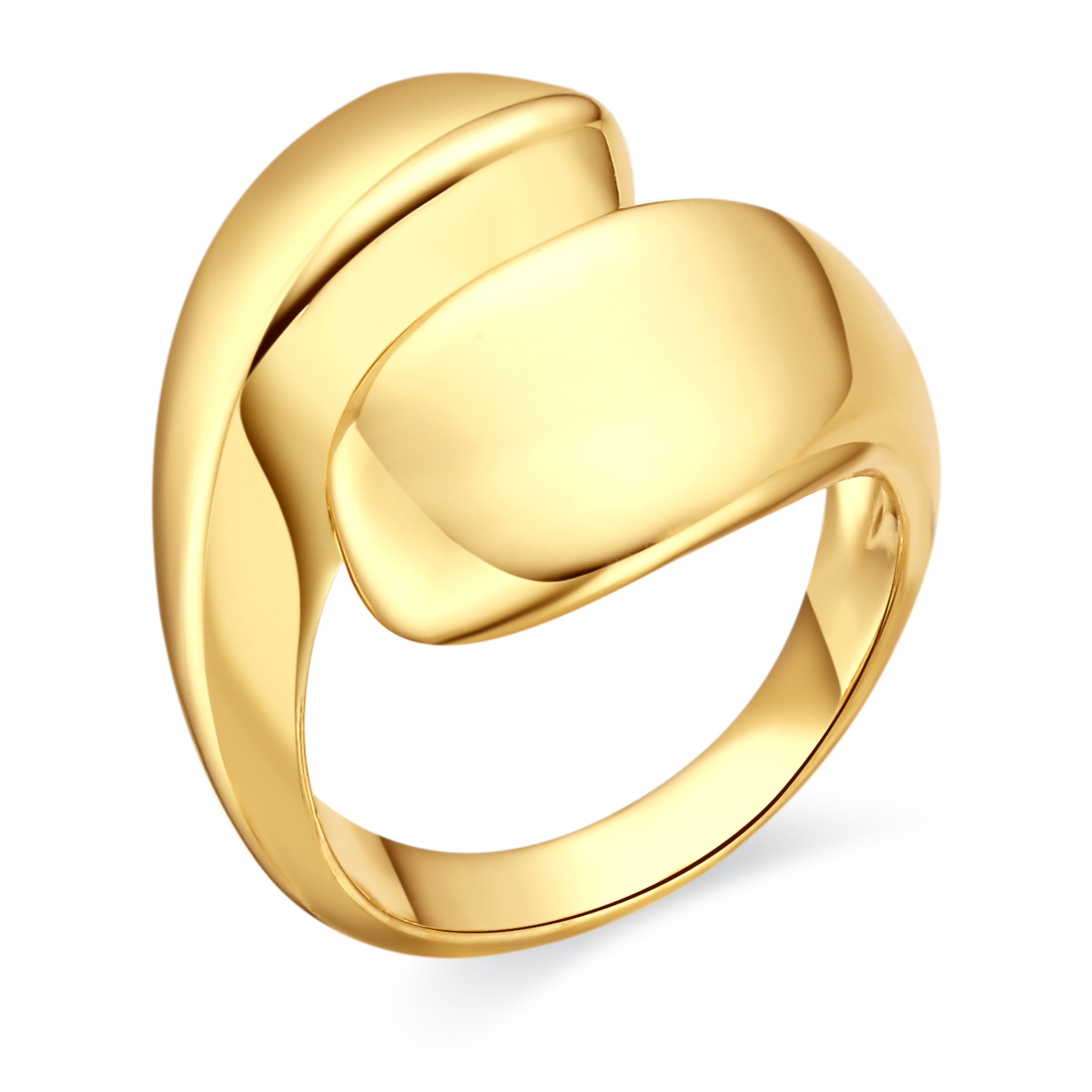 Anillo Iqlo acabado oro amarillo 18k