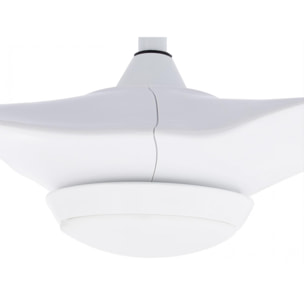 Ventilador de Techo ø132 cm con LED y Wifi Reversible Hypersilence HELIX WHITE KLASSFAN