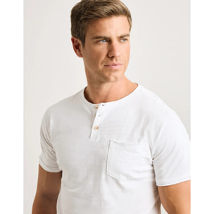 Camiseta Manga Corta Blanco - Barny