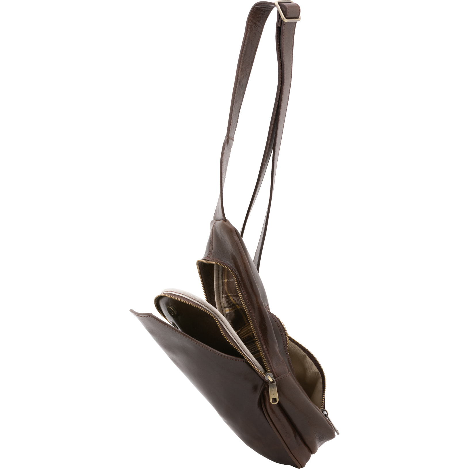 Marsupio  da uomo In Vera pelle Made in Italy 33x17x7 cm