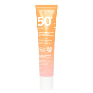 Sun SPF50+ - Crème Solaire Anti Age 100% Naturelle Bio