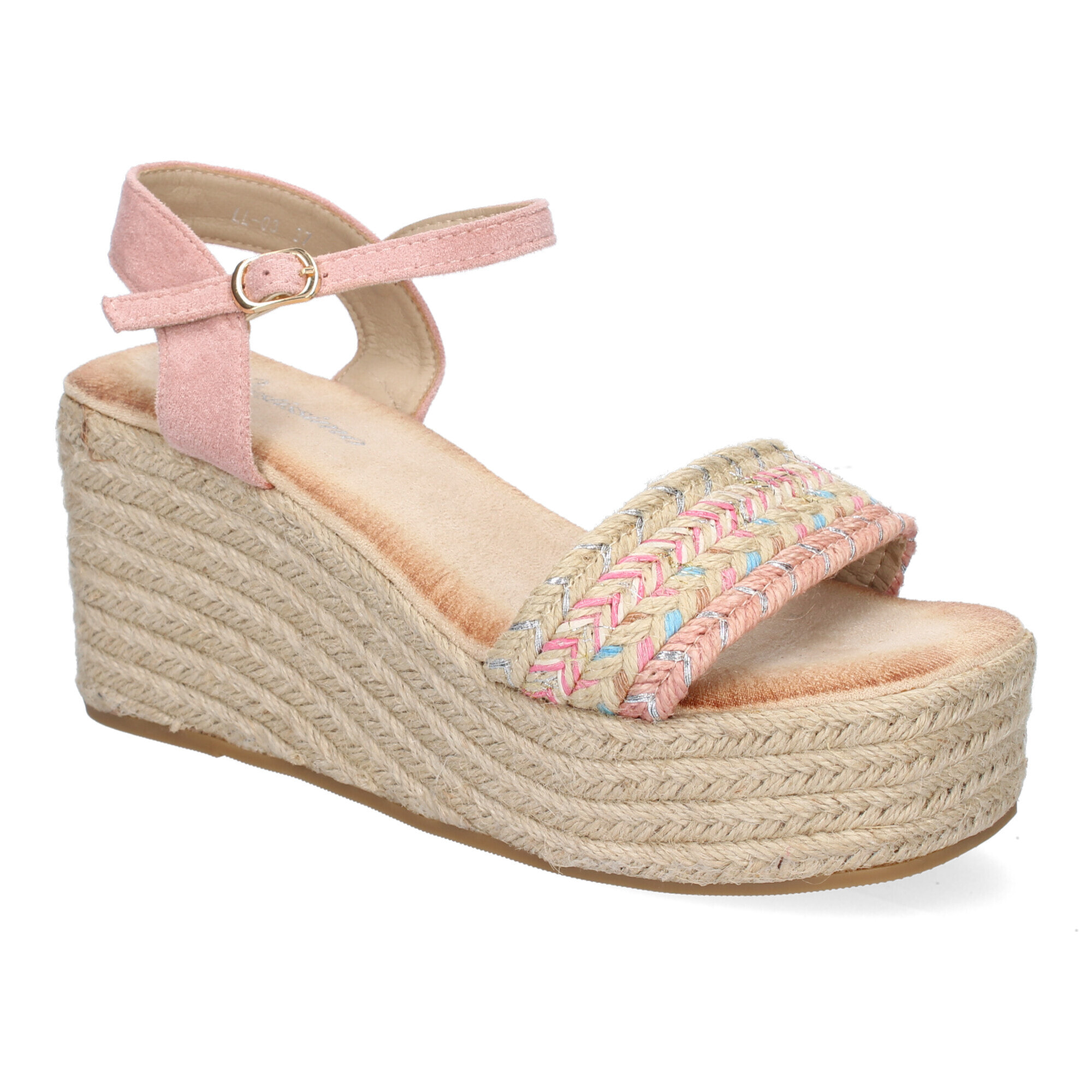 Sandalia de Cuña de Yute para Mujer, Comodas y Elegantes, Diseño Moderno